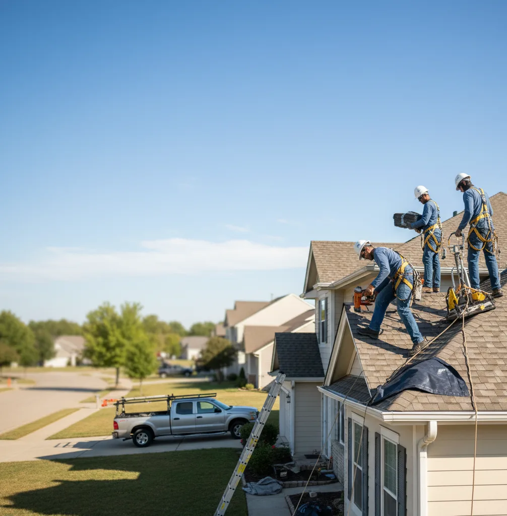 Roof Repair in Canadian